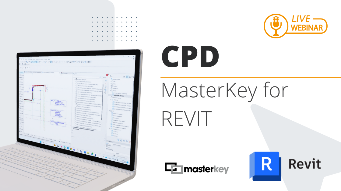 Webinar: Masterspec CPD - MasterKey for REVIT