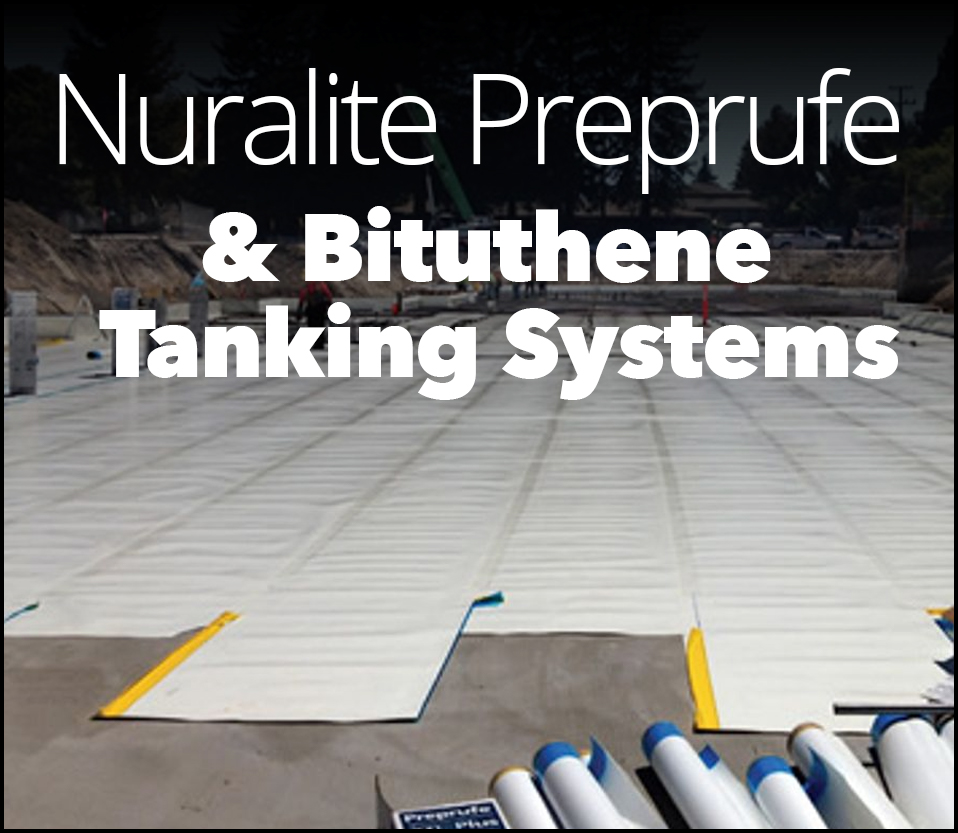 Nuralite Preprufe & Bituthene Tanking Systems IMG